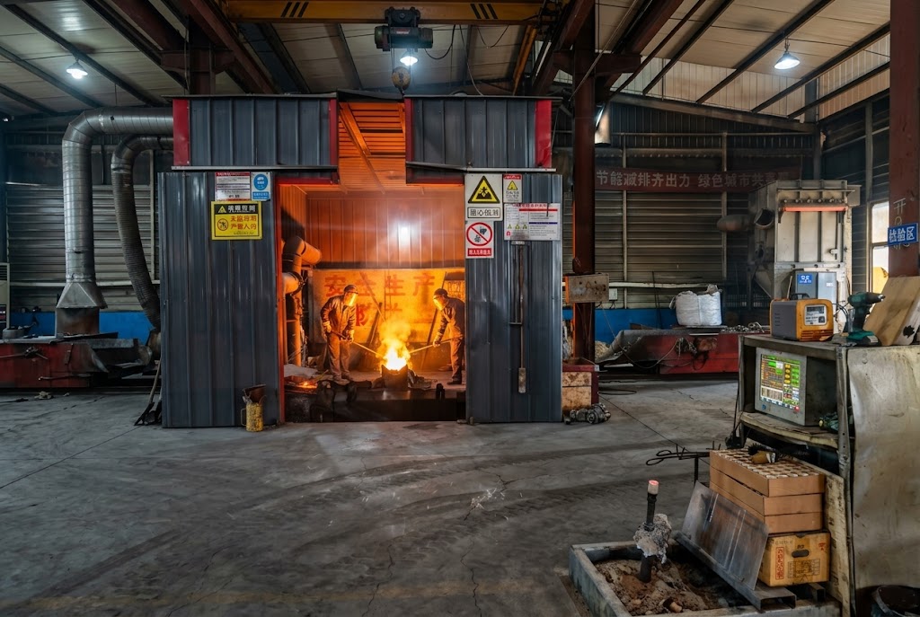 Industrial Metalworking Facility Furnace Carbon Steel