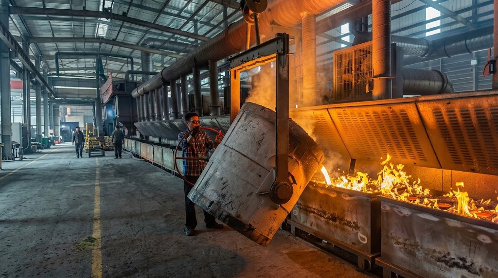 Inside Kurt Foundry Steel Mill
