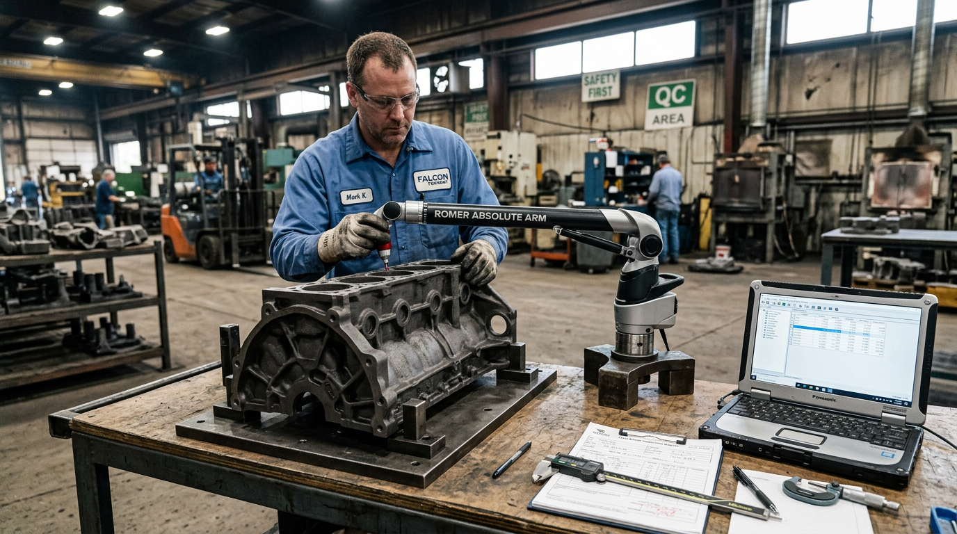 First-article casting inspection process that prevents rejection loops and reduces sand casting project delays