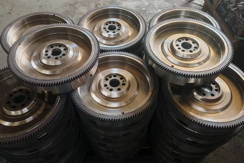 Custom iron casting flywheel