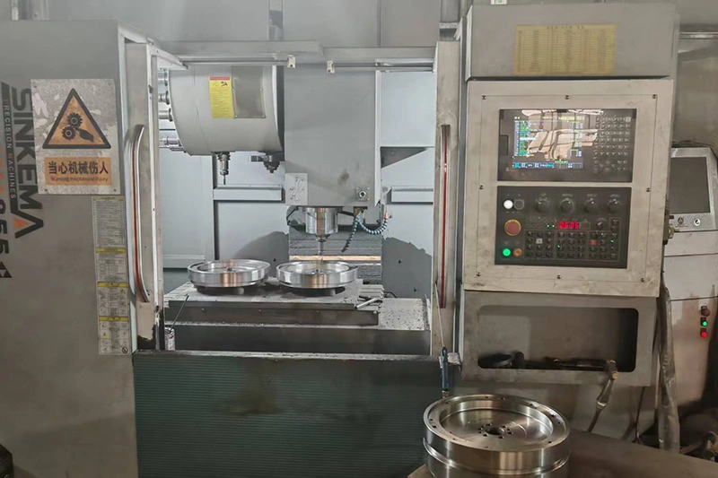 CNC machining custom iron castings at Kurt Foundry
