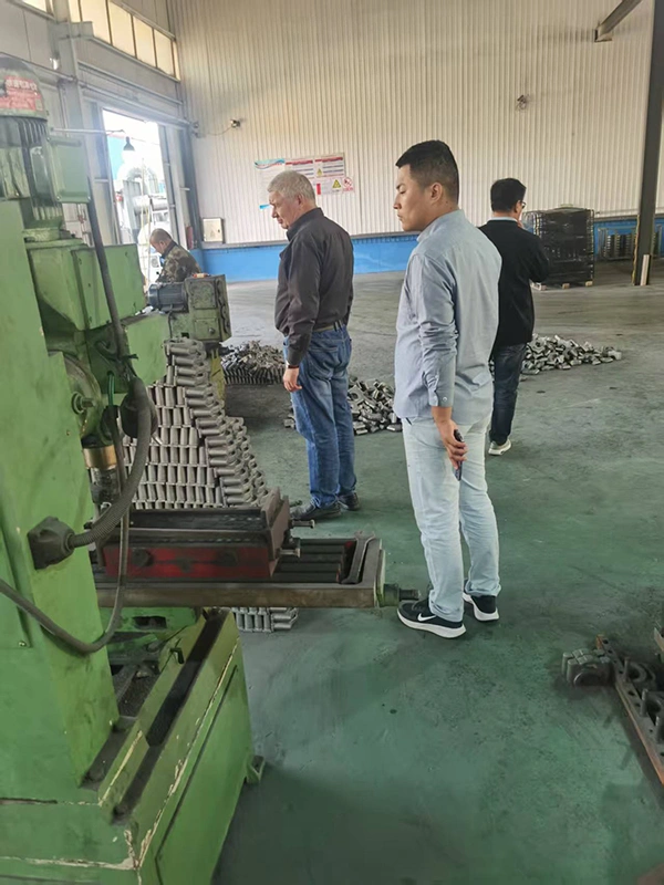Kurt Foundry — foreign clients visiting the foundry floor